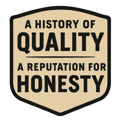 A History Of Quality A Reputation For Honesty